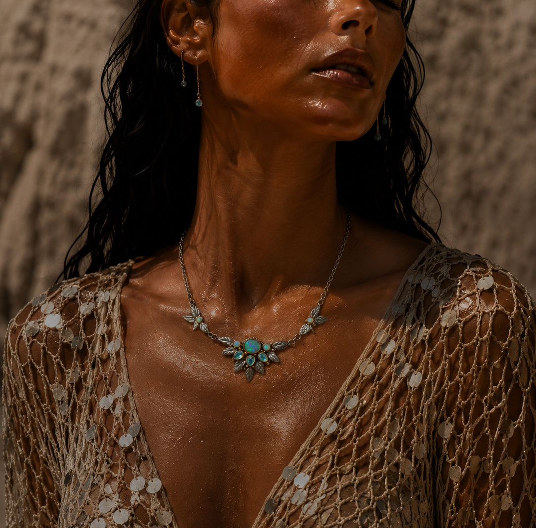Collar Pocahontas Opalo