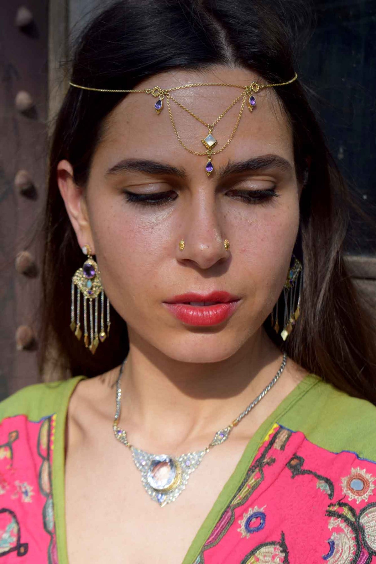 Aros Kalbelia Amatistas