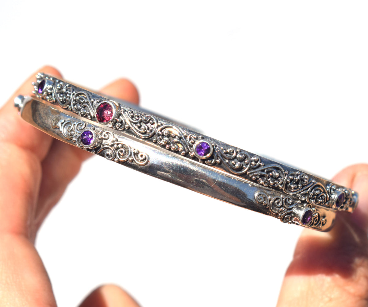 Pulsera Indian Kangan Amatista