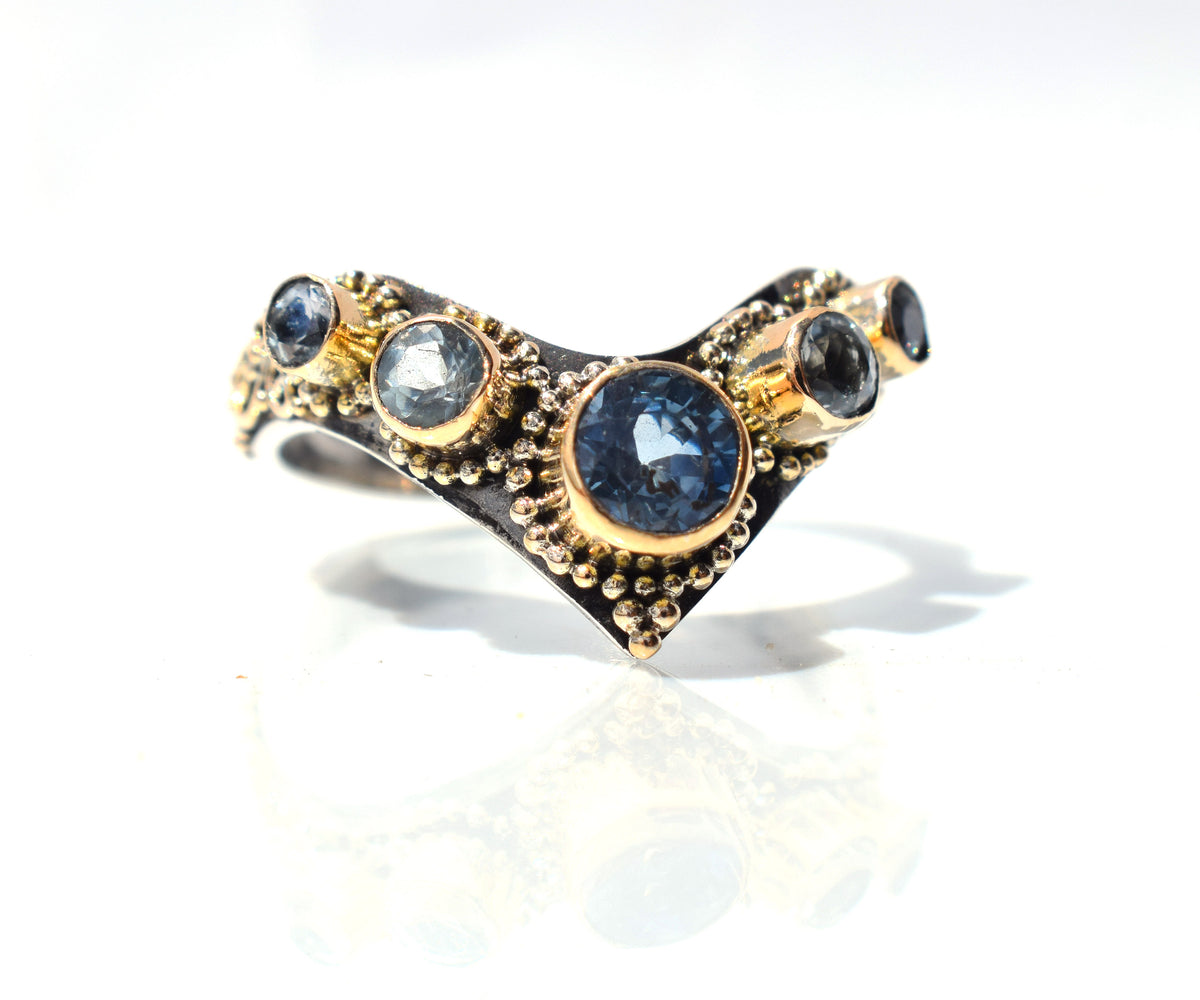 Anillo Fusión Queen Zafiro