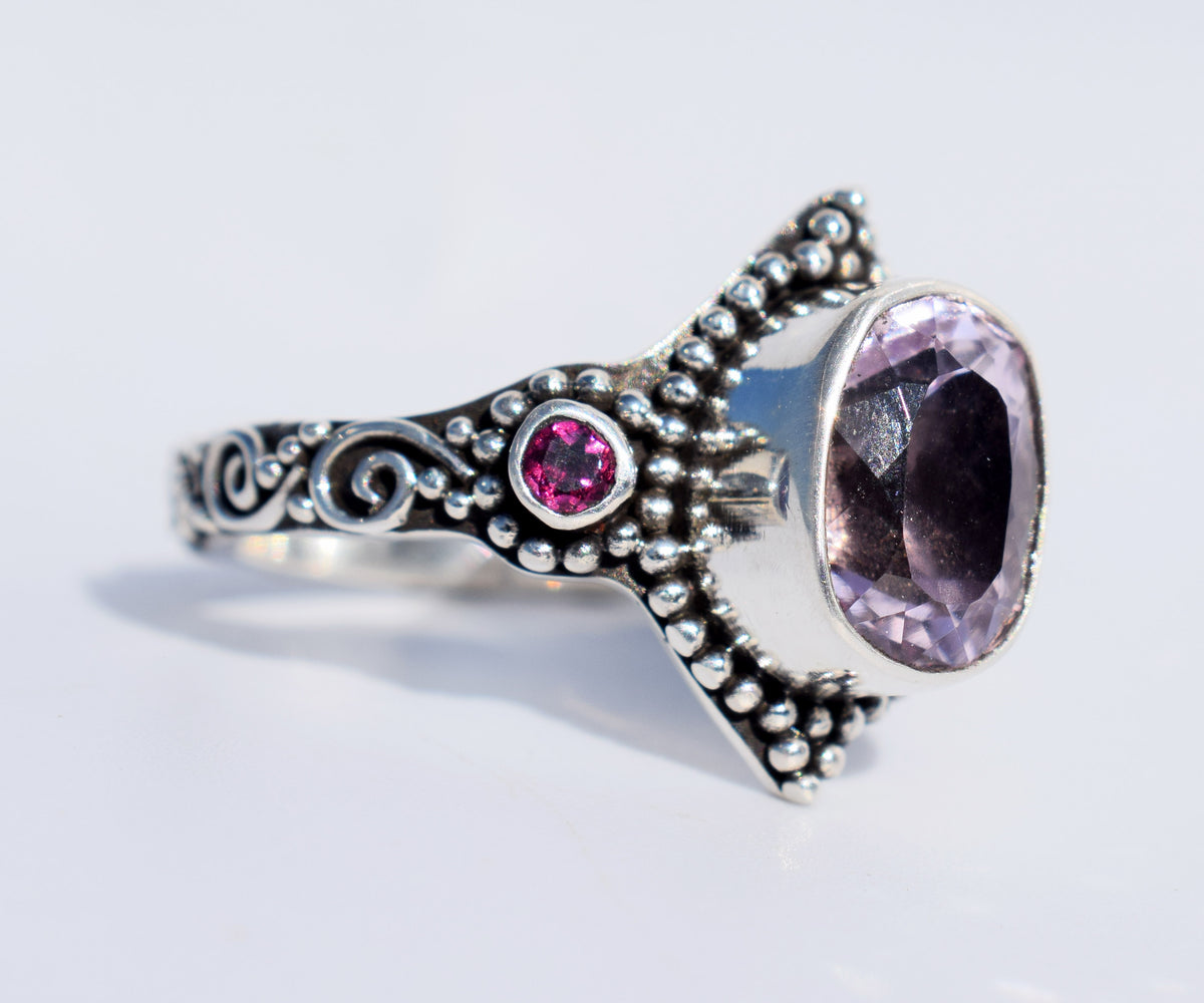 Anillo Big Roma Kunzita