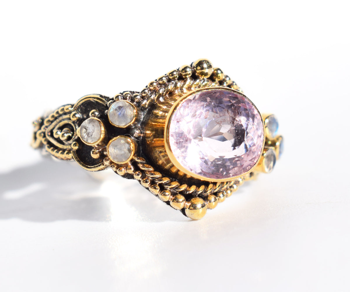 Anillo Azahara Morganita