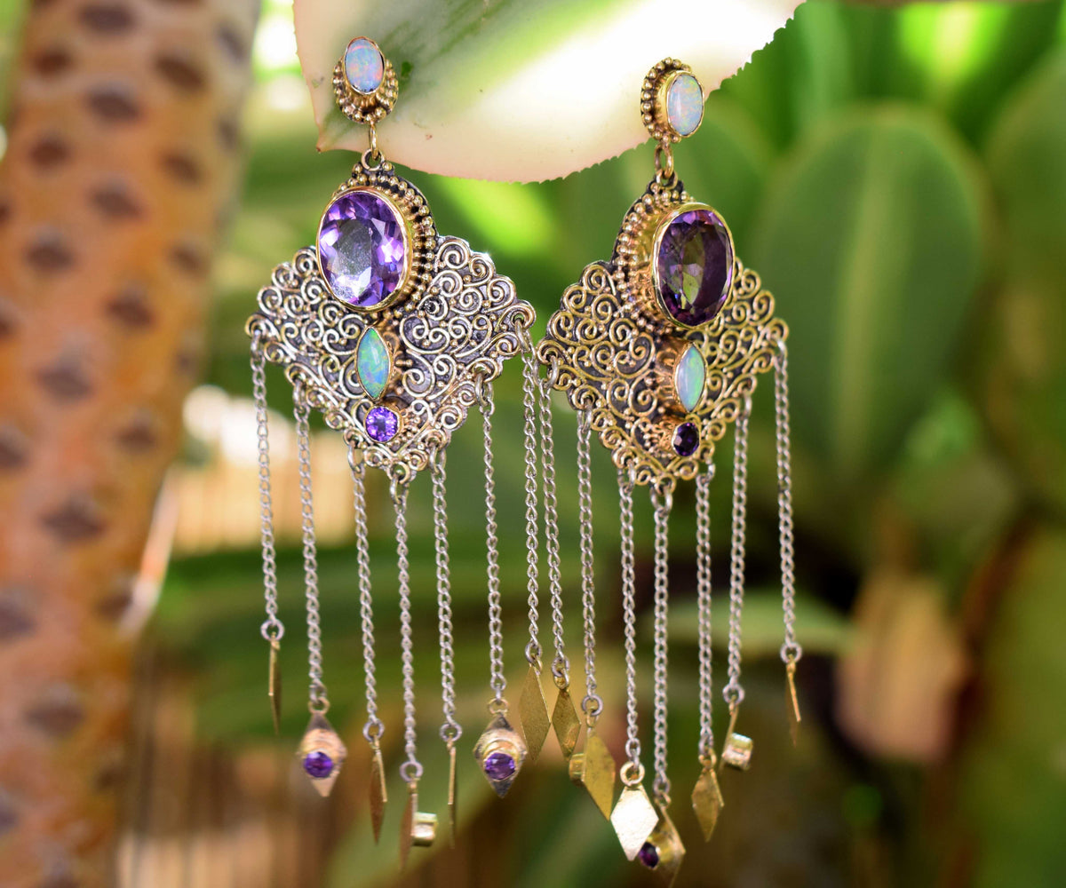 Aros Kalbelia Amatistas