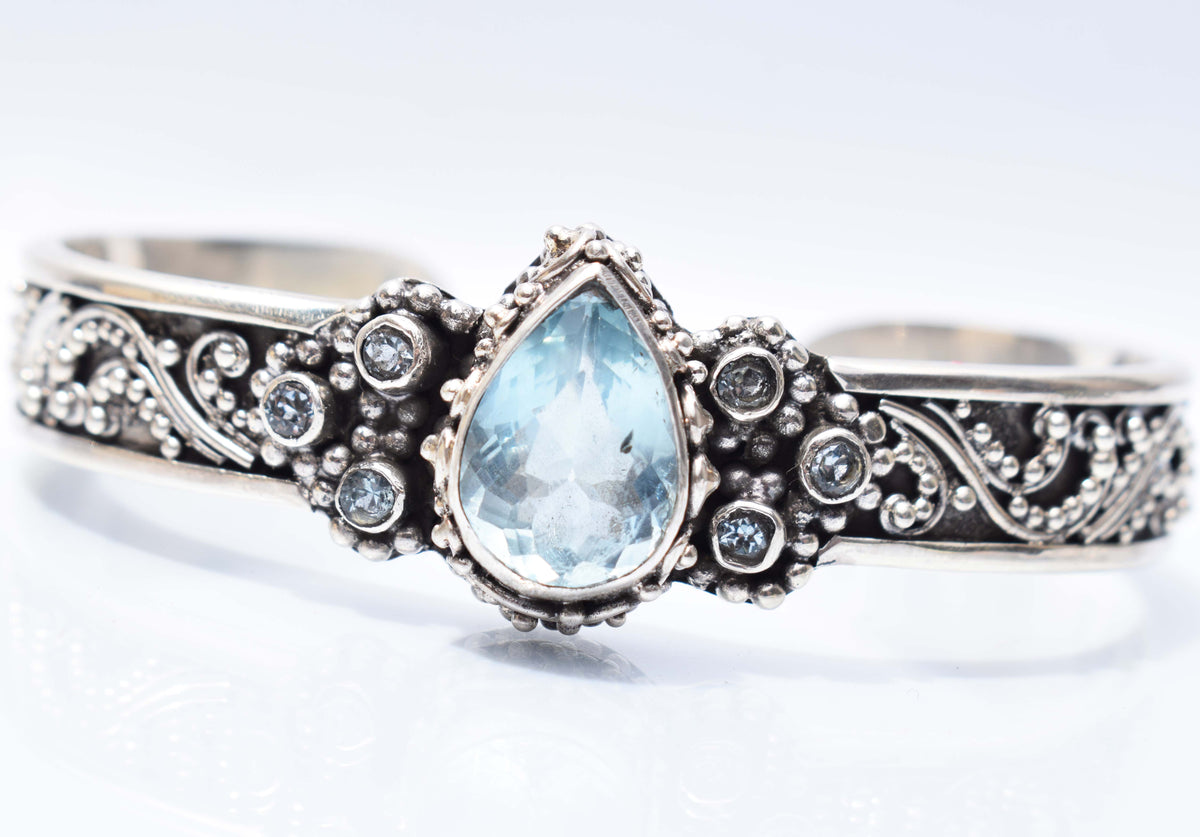 Brazalete Spirit Aguamarina