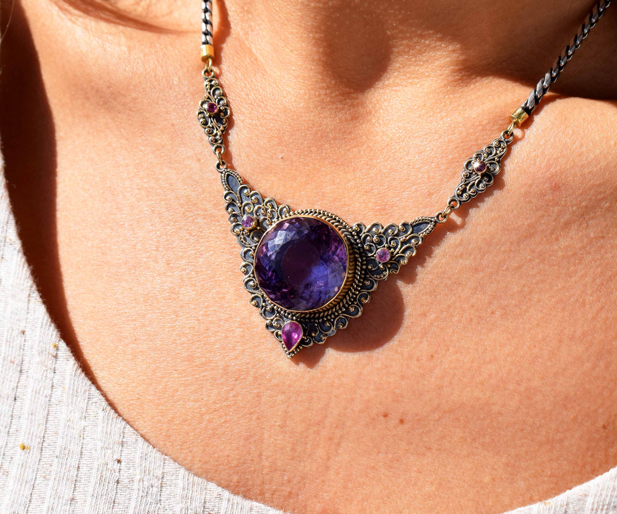 Collar Maharani Amatista