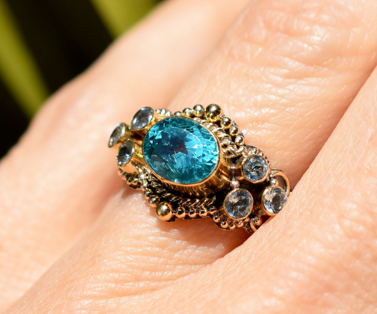 Anillo Azahara Apatita