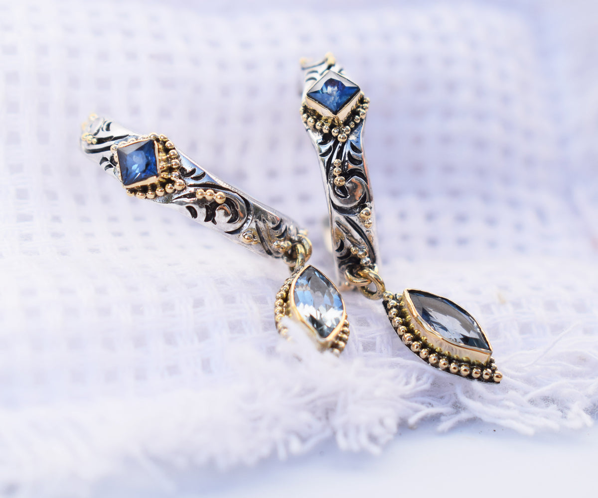 Argollas Milano Zafiro