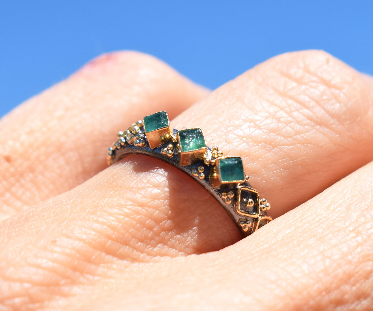 Anillo Princess Esmeralda