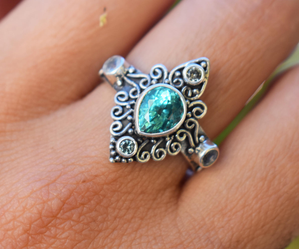 Anillo Kenya Apatita