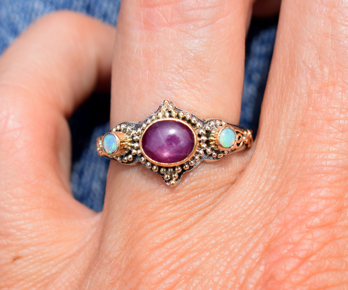 Anillo Roma Rubi Estrella