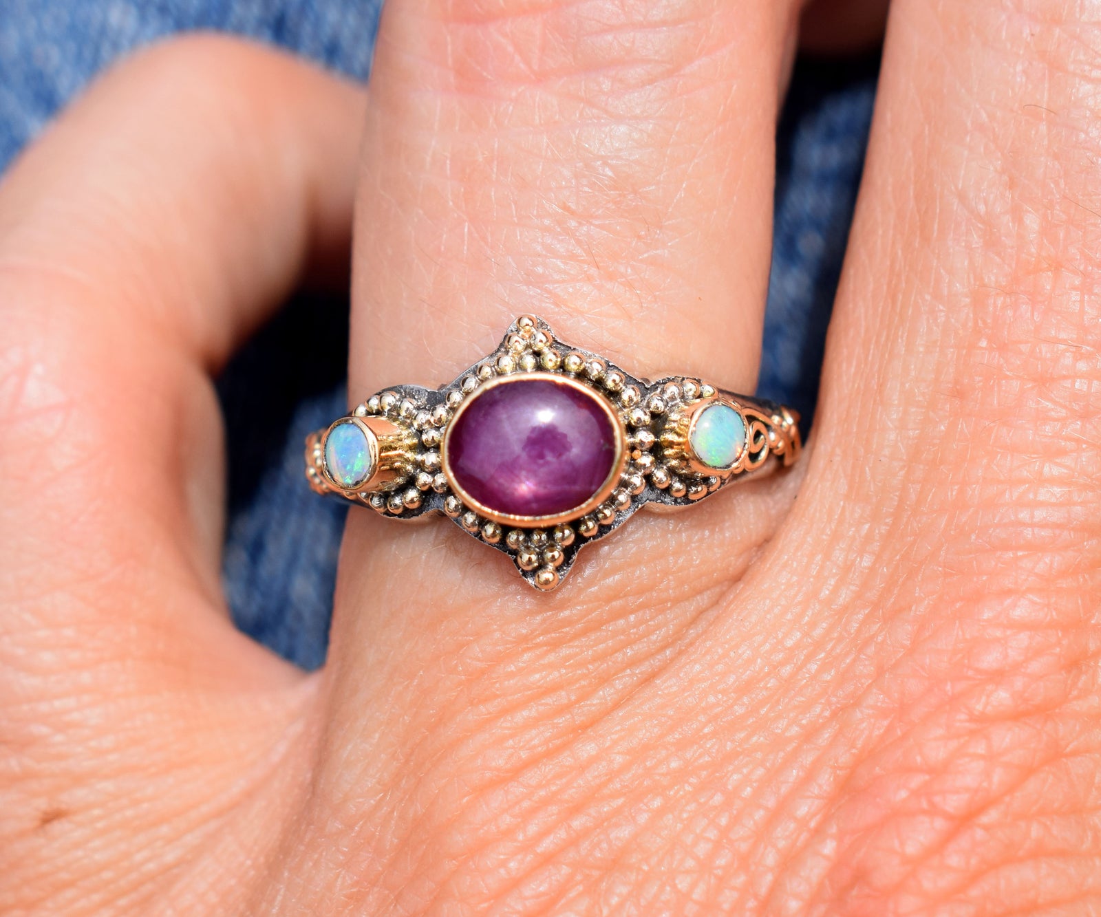 Anillo Roma Rubi Estrella