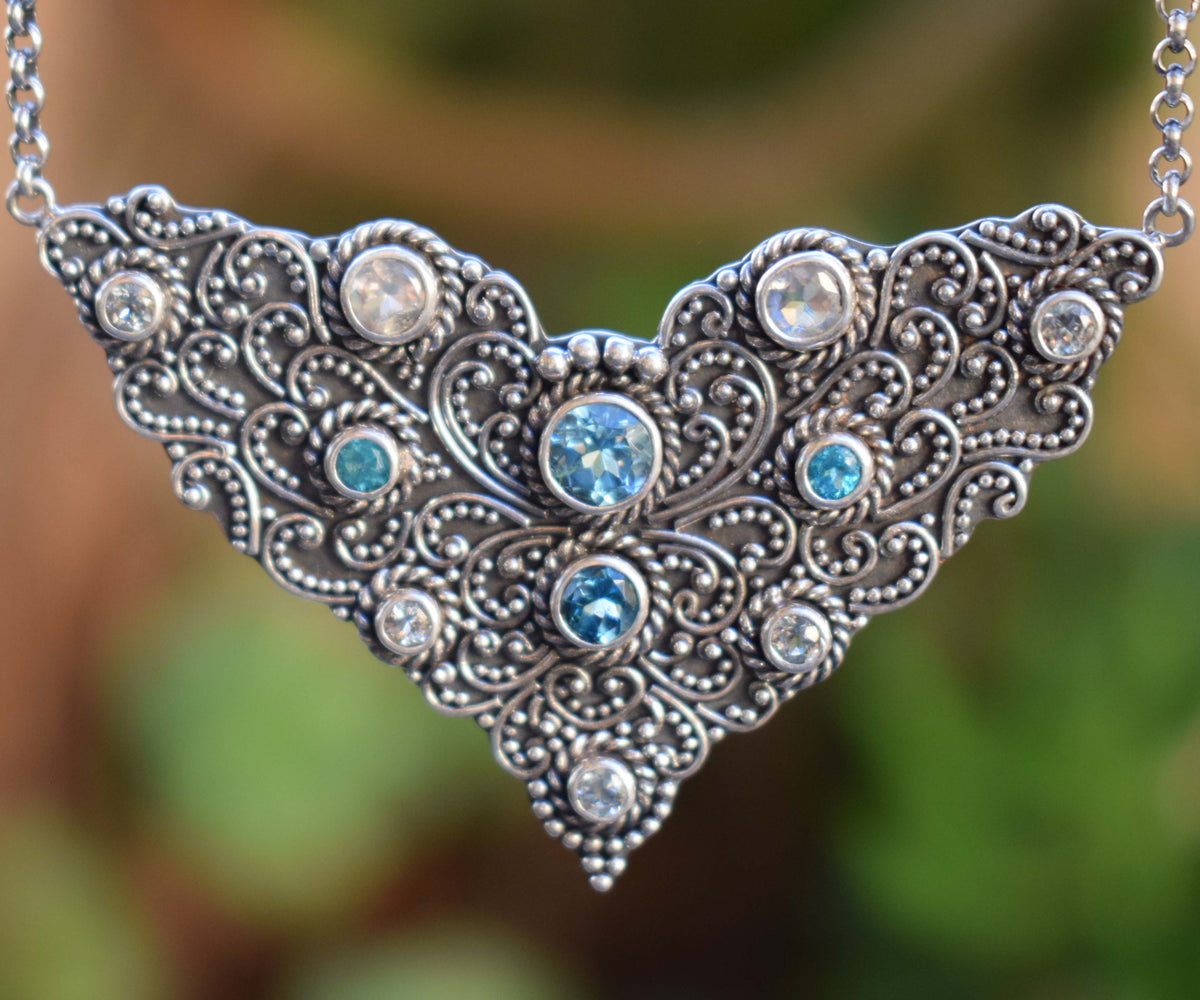 Collar Buterfly Topacio