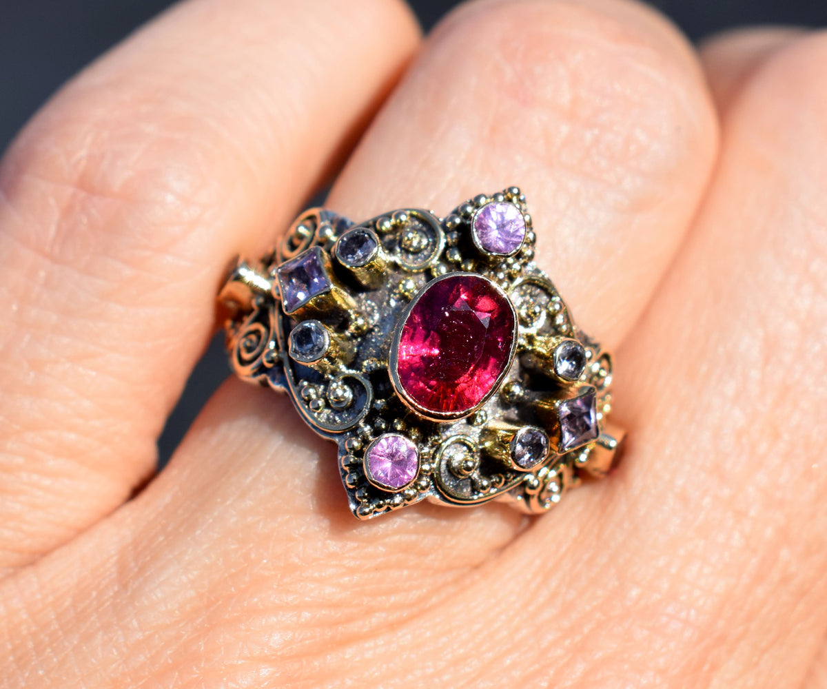 Anillo Arabic Dream Turmalina