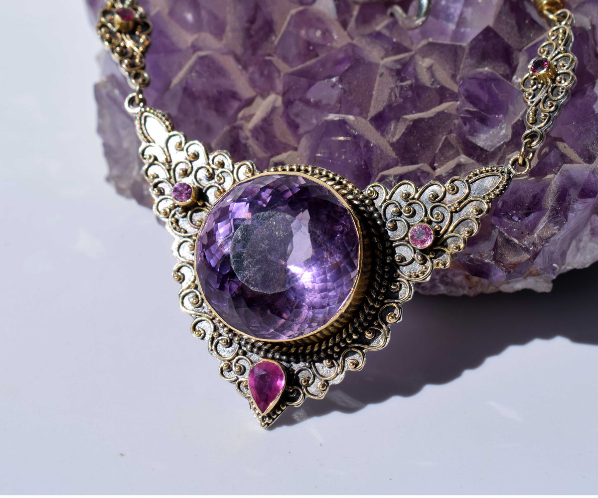 Collar Maharani Amatista