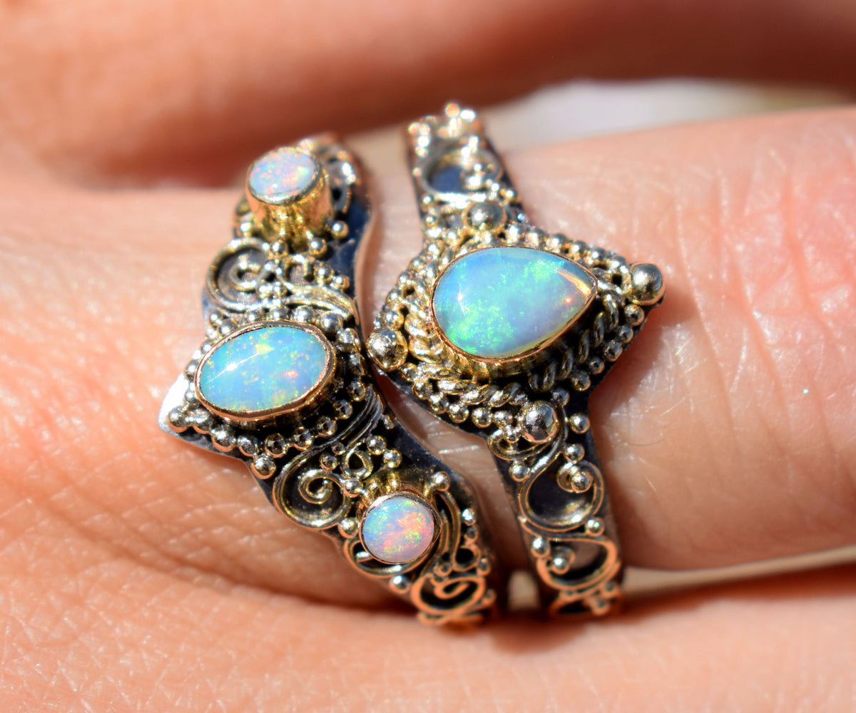 Anillo Fall in love Opalo