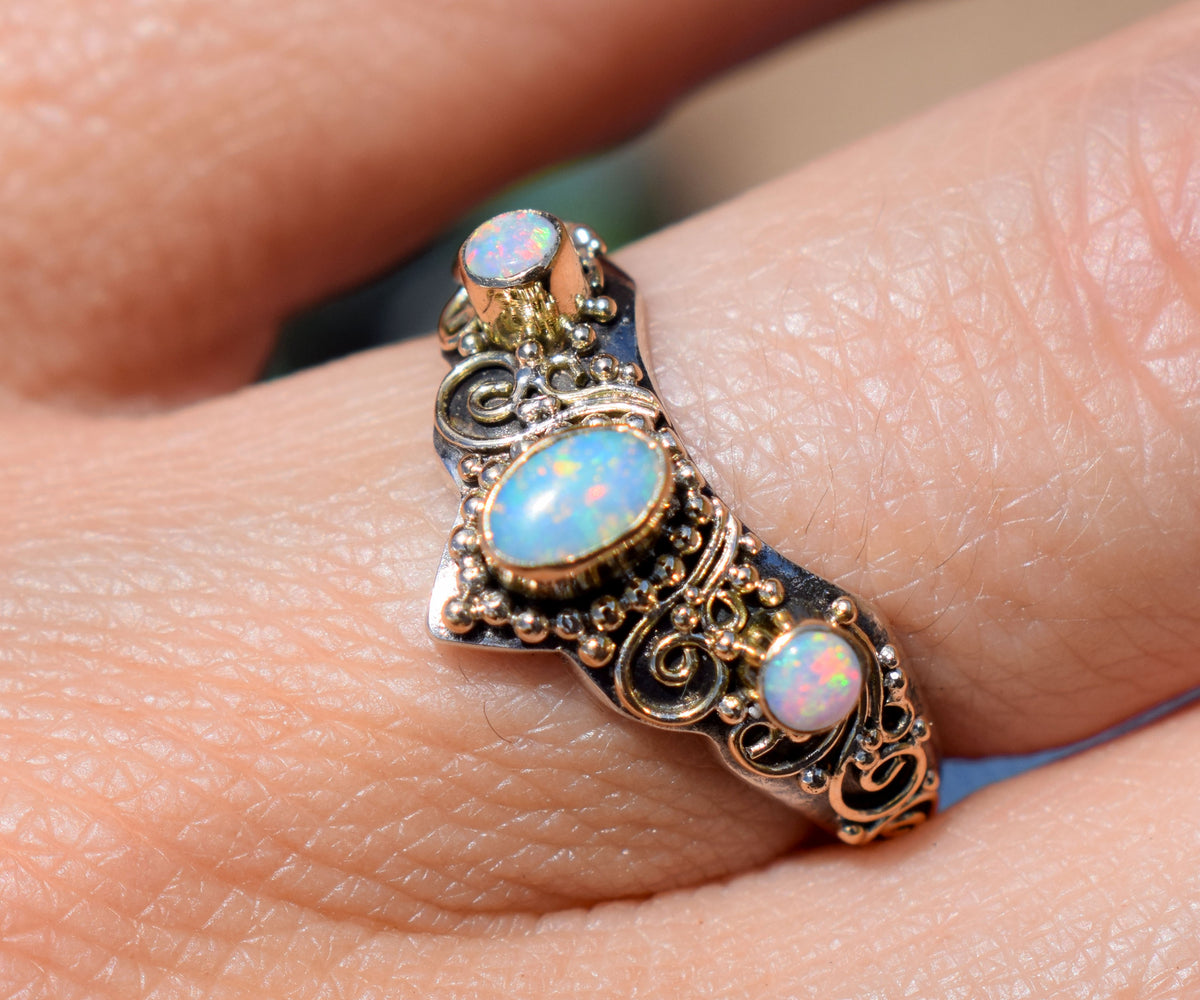 Anillo Fusión Opalos