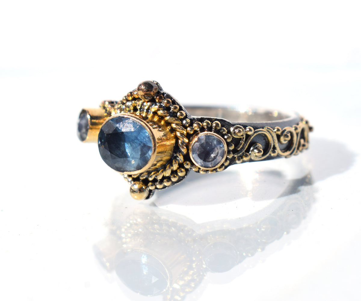 Anillo Florencia Zafiro