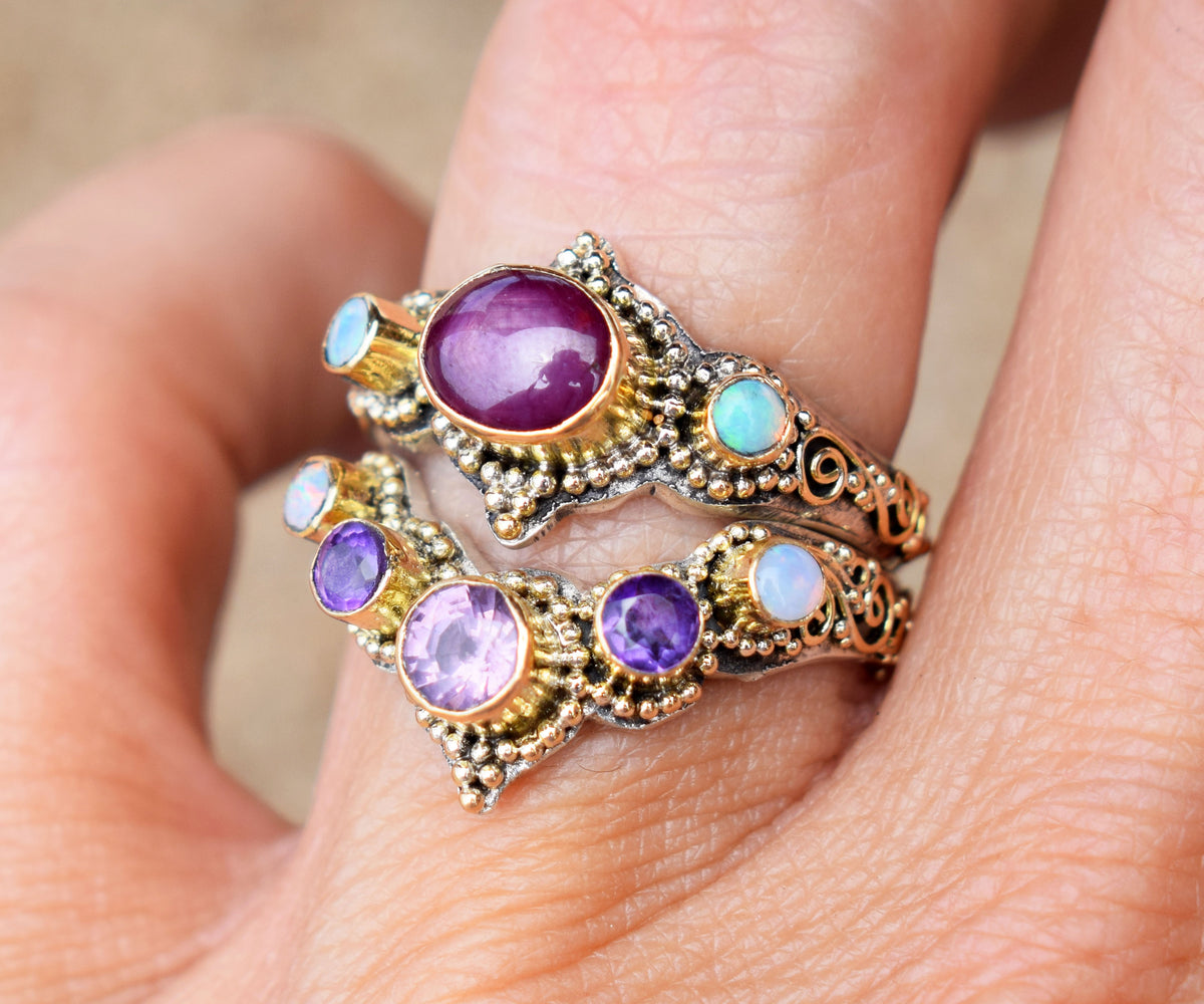 Anillo Roma Rubi Estrella