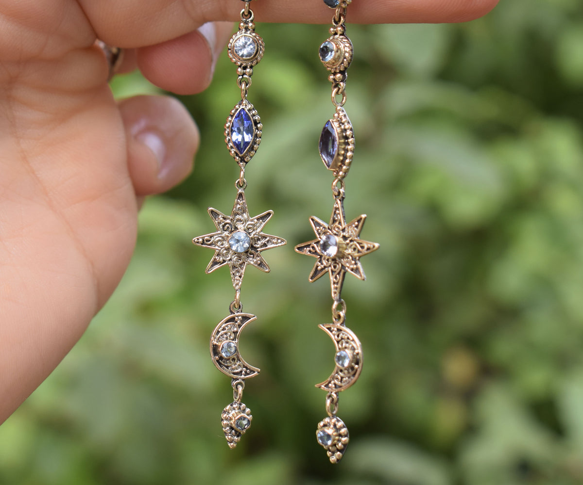 Aros Constelaciones Zafiro