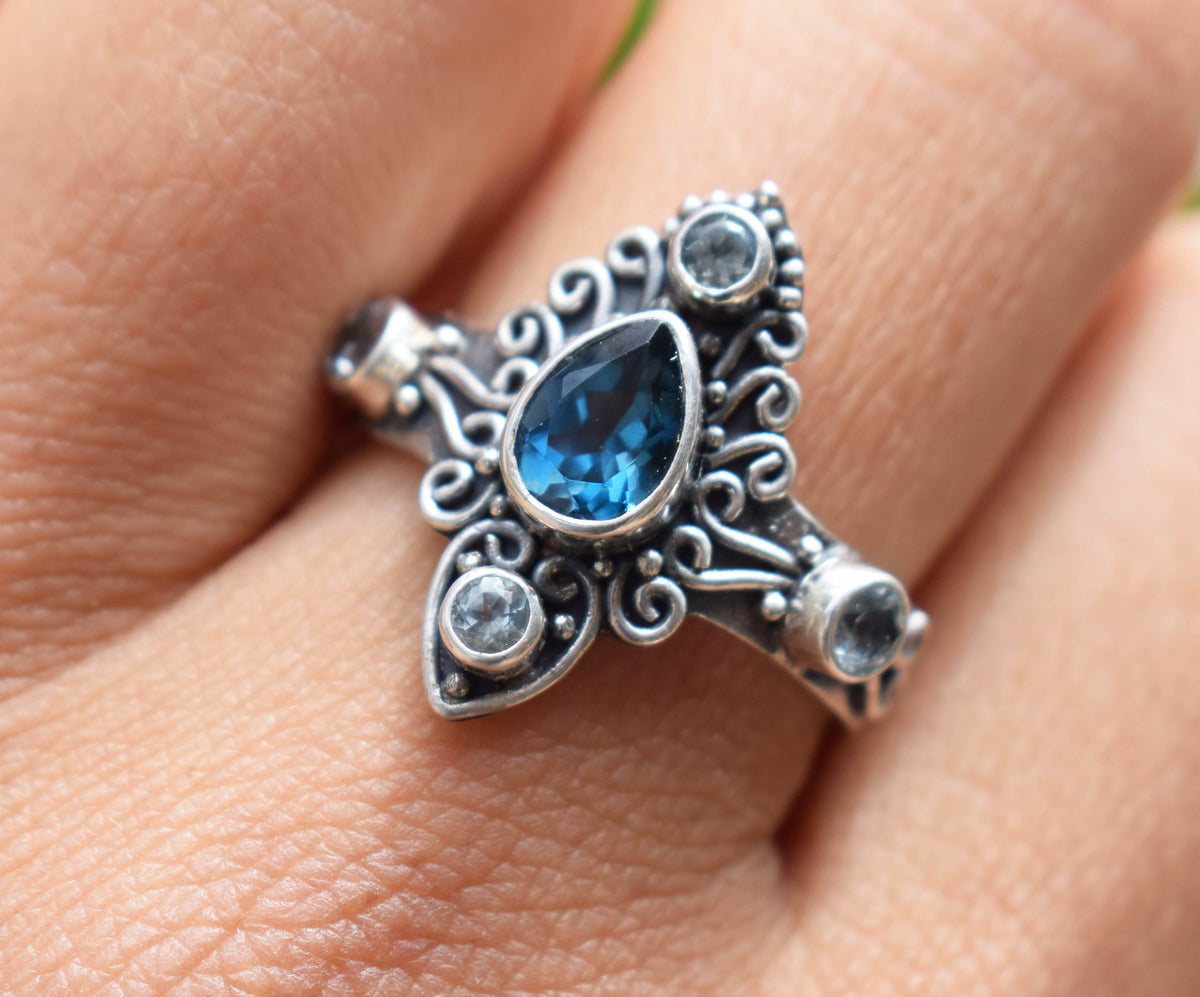 Anillo Kenya Topacio