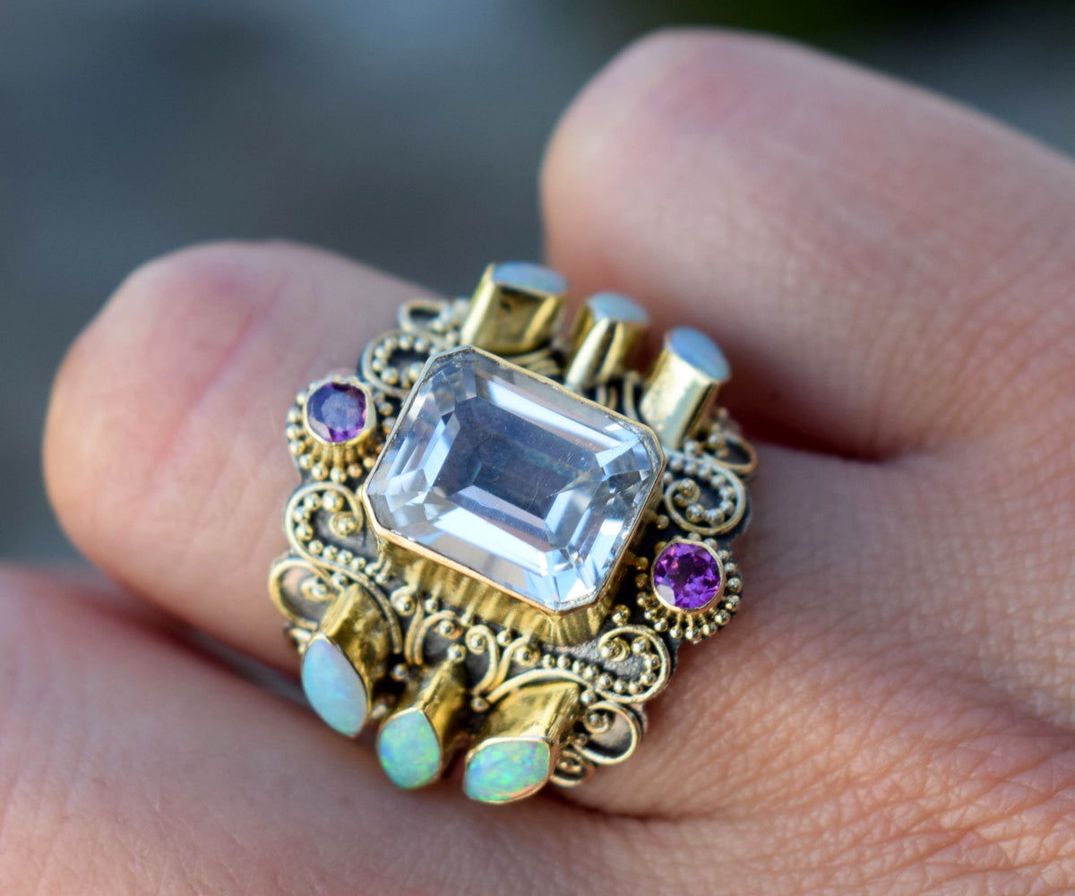 Anillo Forest Topacio