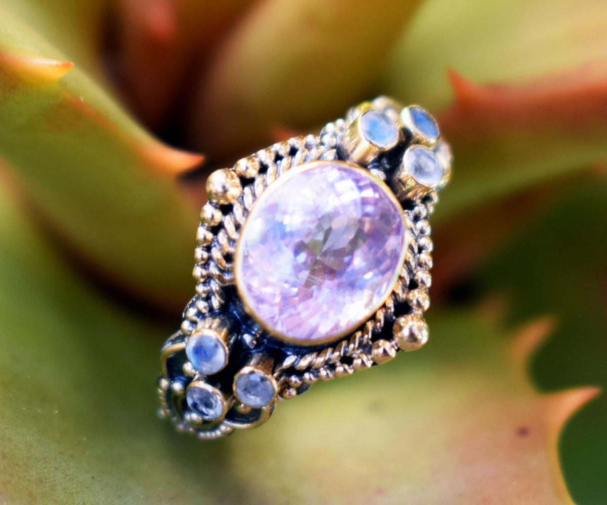 Anillo Azahara Morganita