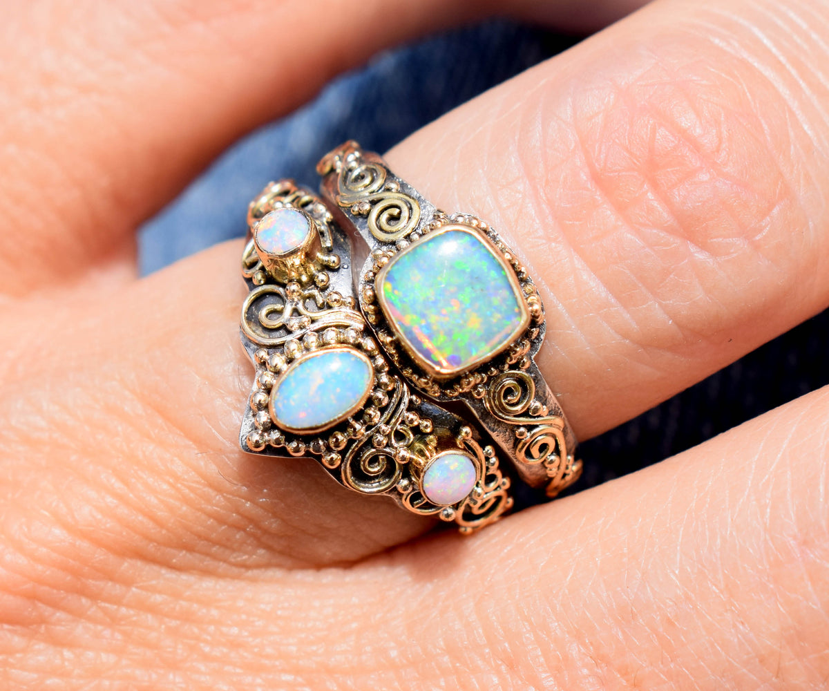 Anillo Fusión Opalos