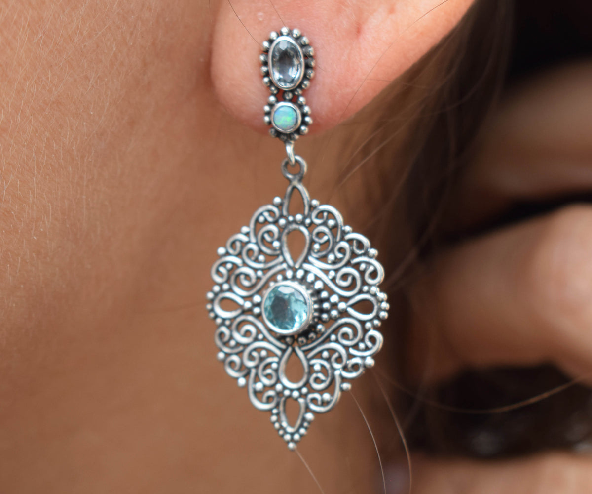 Aros Jazmín Apatita