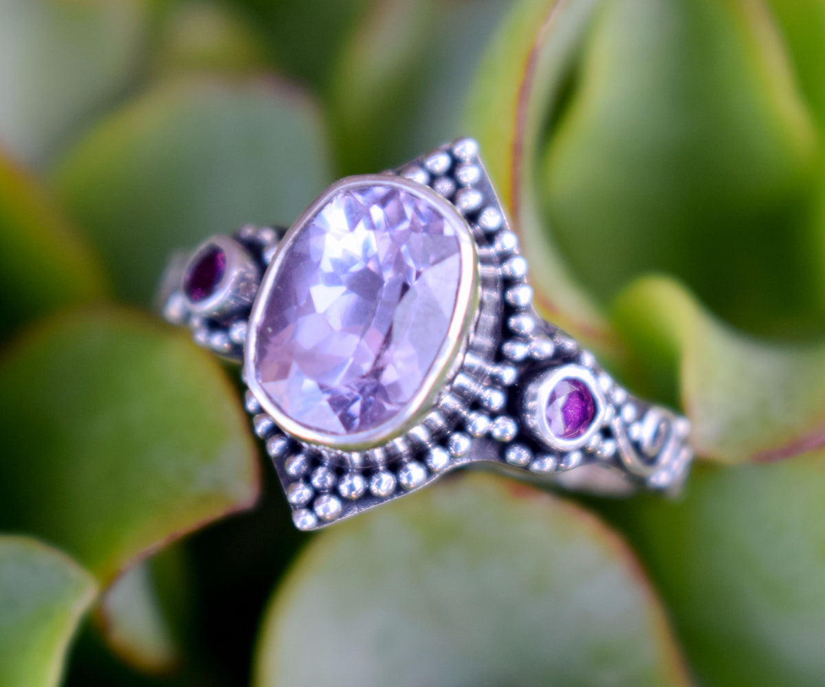 Anillo Big Roma Kunzita