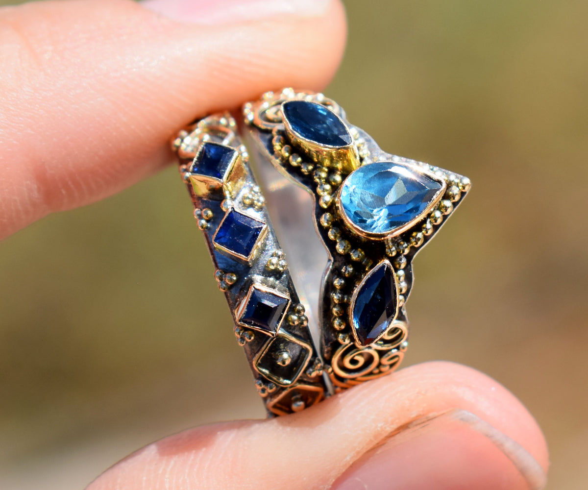 Anillo Fusion Marquise Topacio