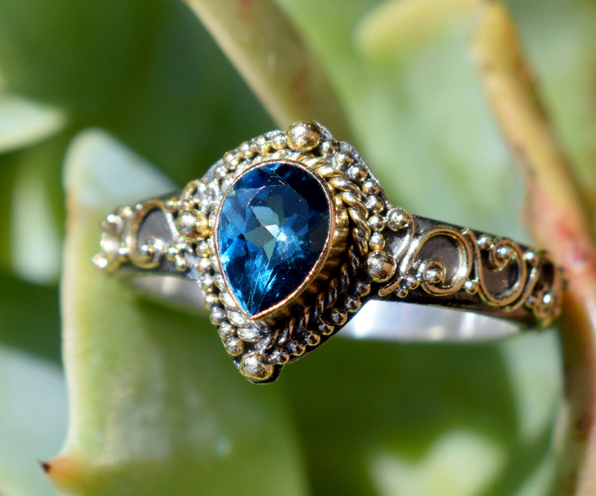 Anillo Fall in love Topacio