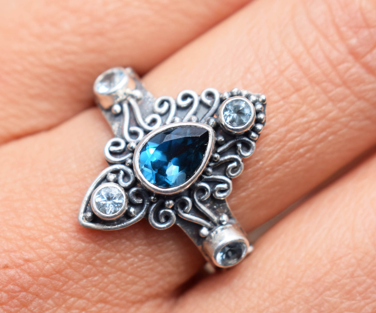 Anillo Kenya Topacio