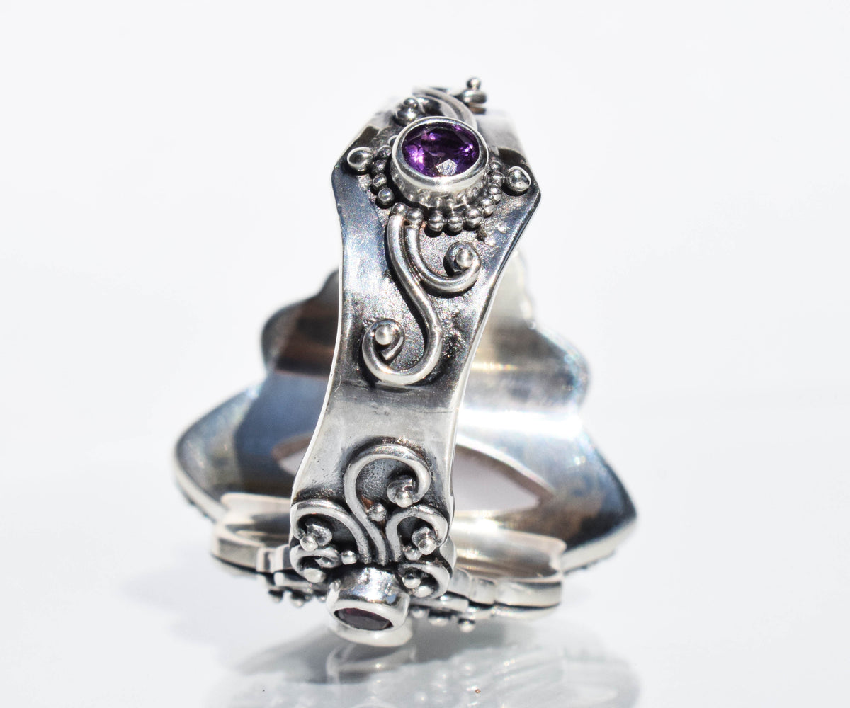 Anillo Ajna Cuarzo Rosa