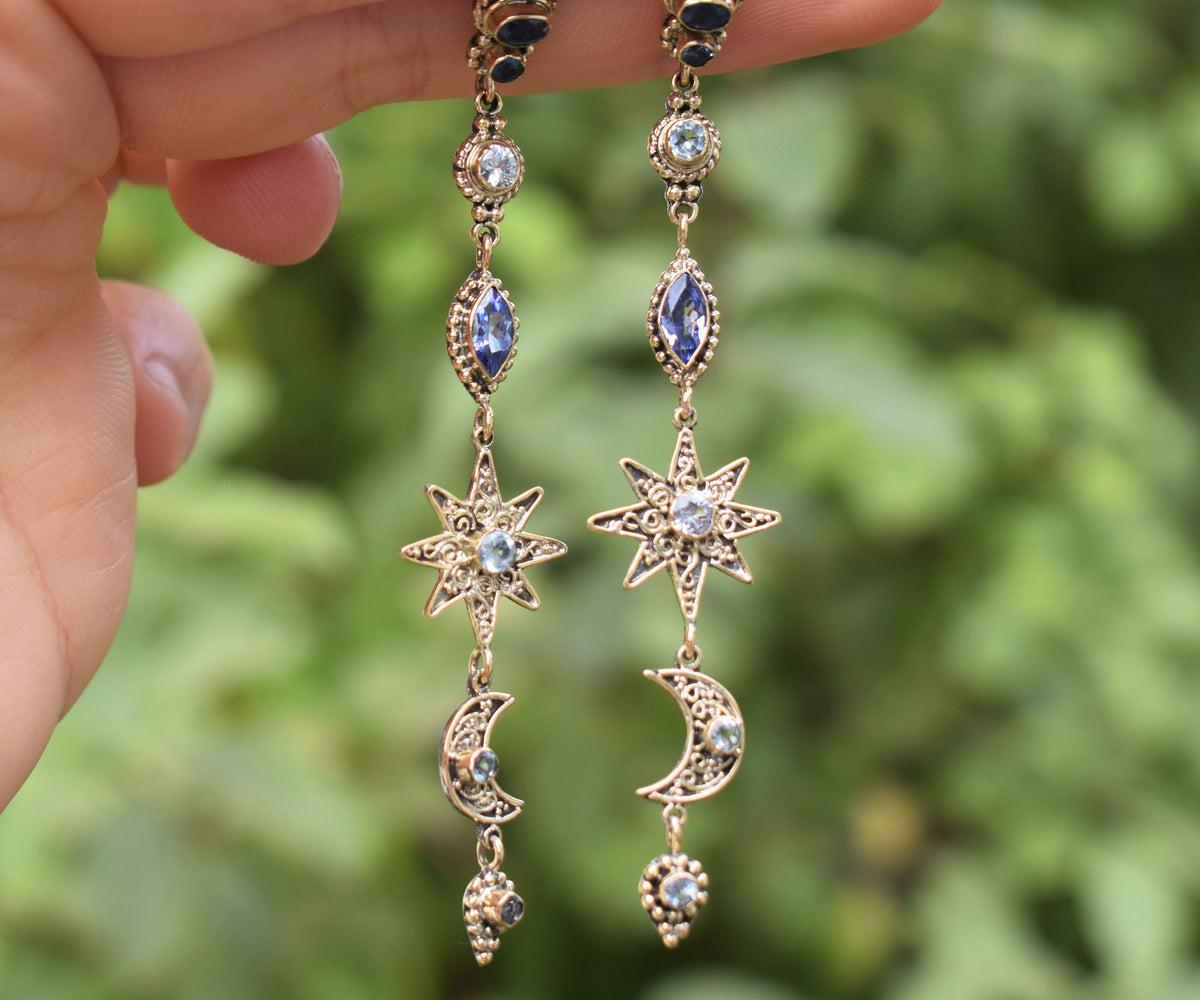 Aros Constelaciones Zafiro