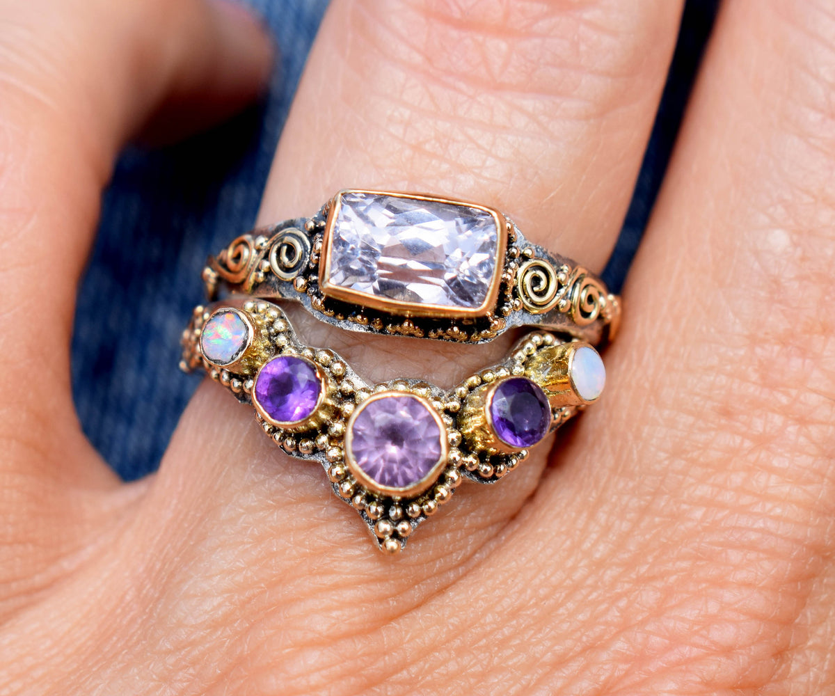 Anillo Dreams Kunzita