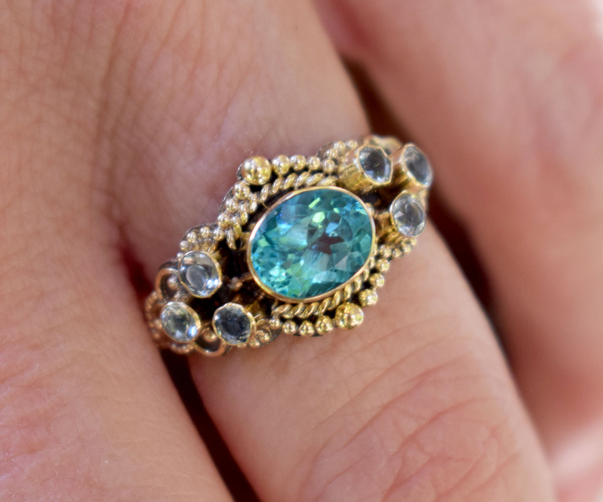 Anillo Azahara Apatita