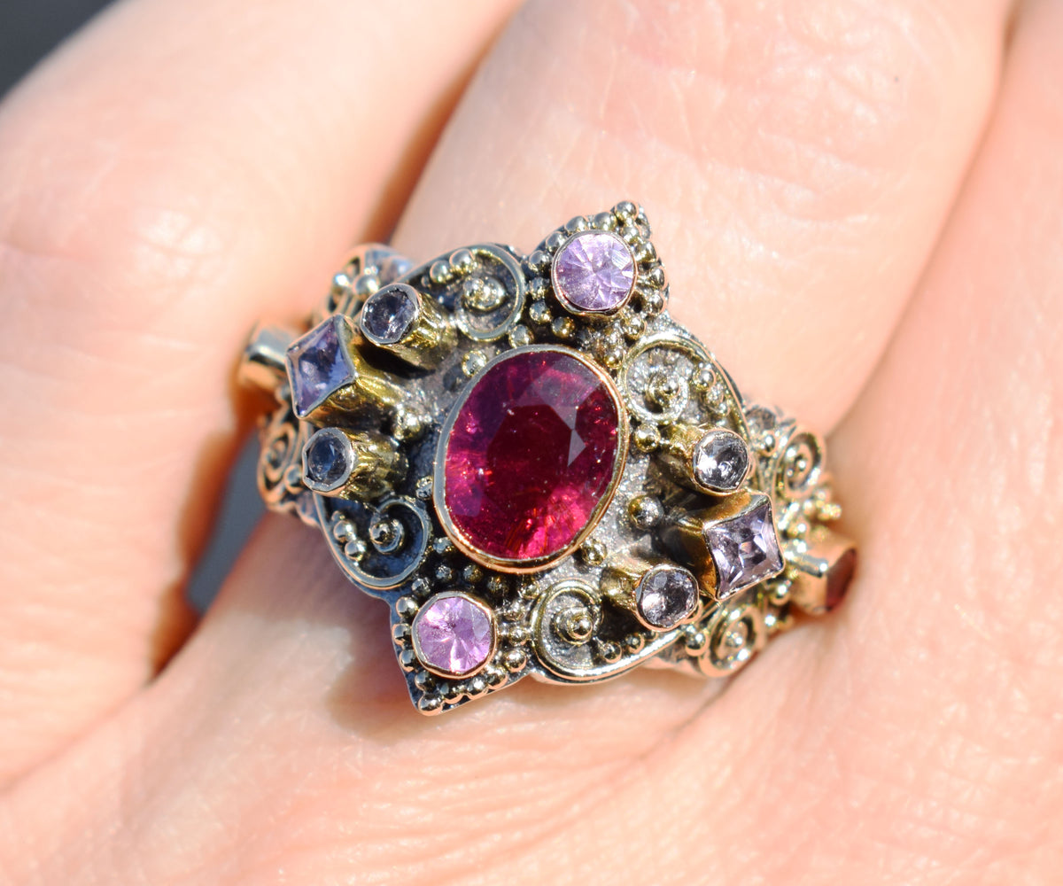 Anillo Arabic Dream Turmalina