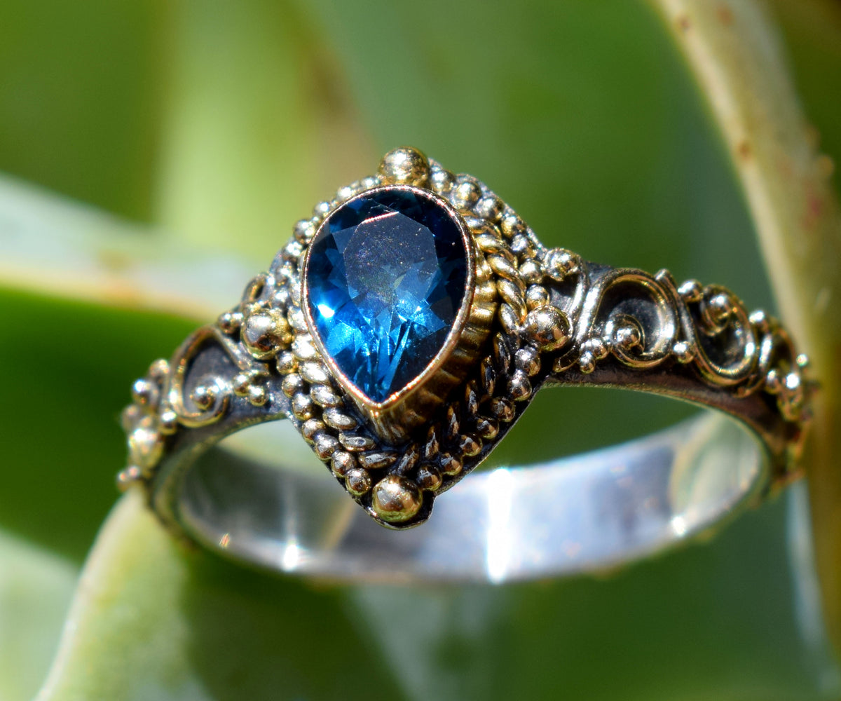 Anillo Fall in love Topacio