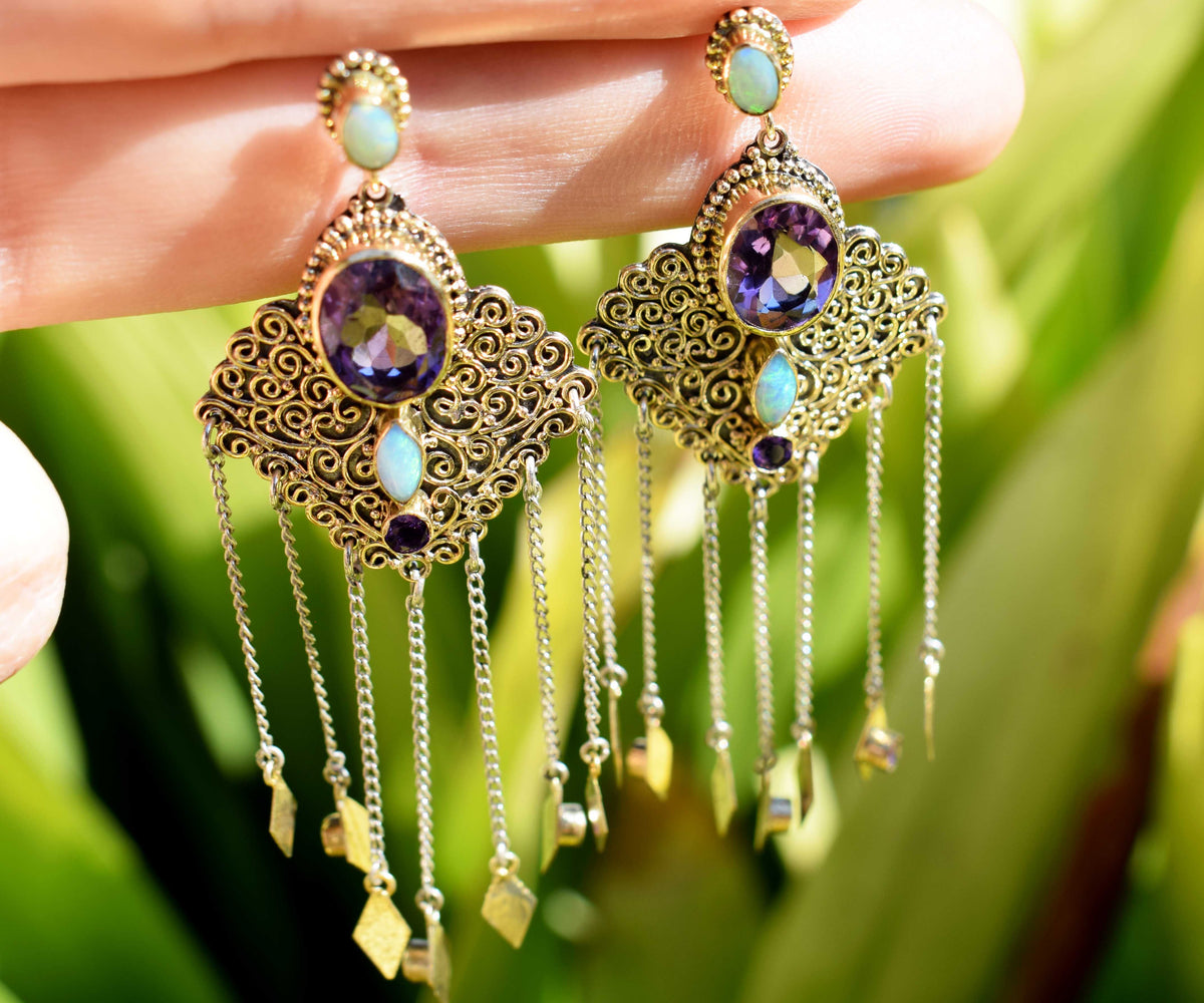 Aros Kalbelia Amatistas