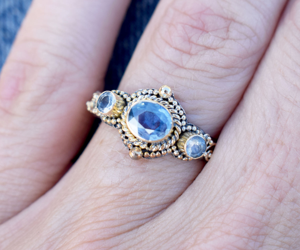 Anillo Florencia Zafiro