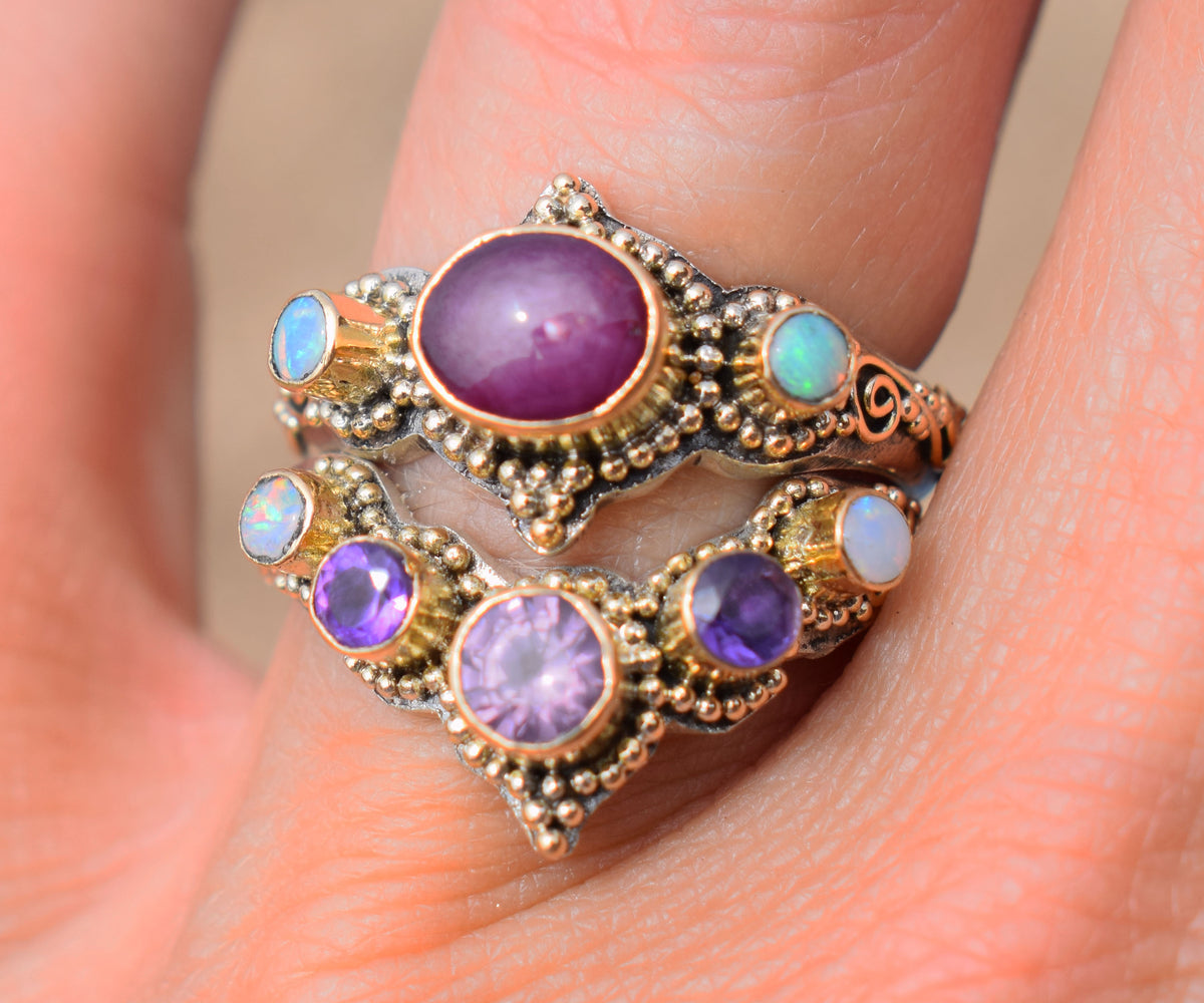 Anillo Roma Rubi Estrella