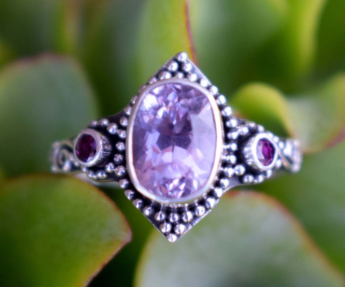 Anillo Big Roma Kunzita