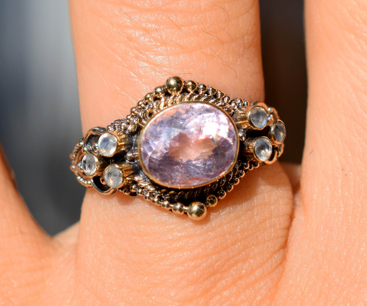 Anillo Azahara Morganita