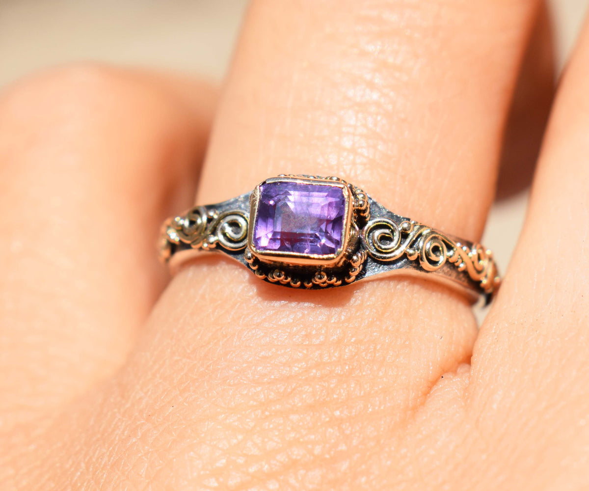 Anillo Dreams Zafiro Lavanda