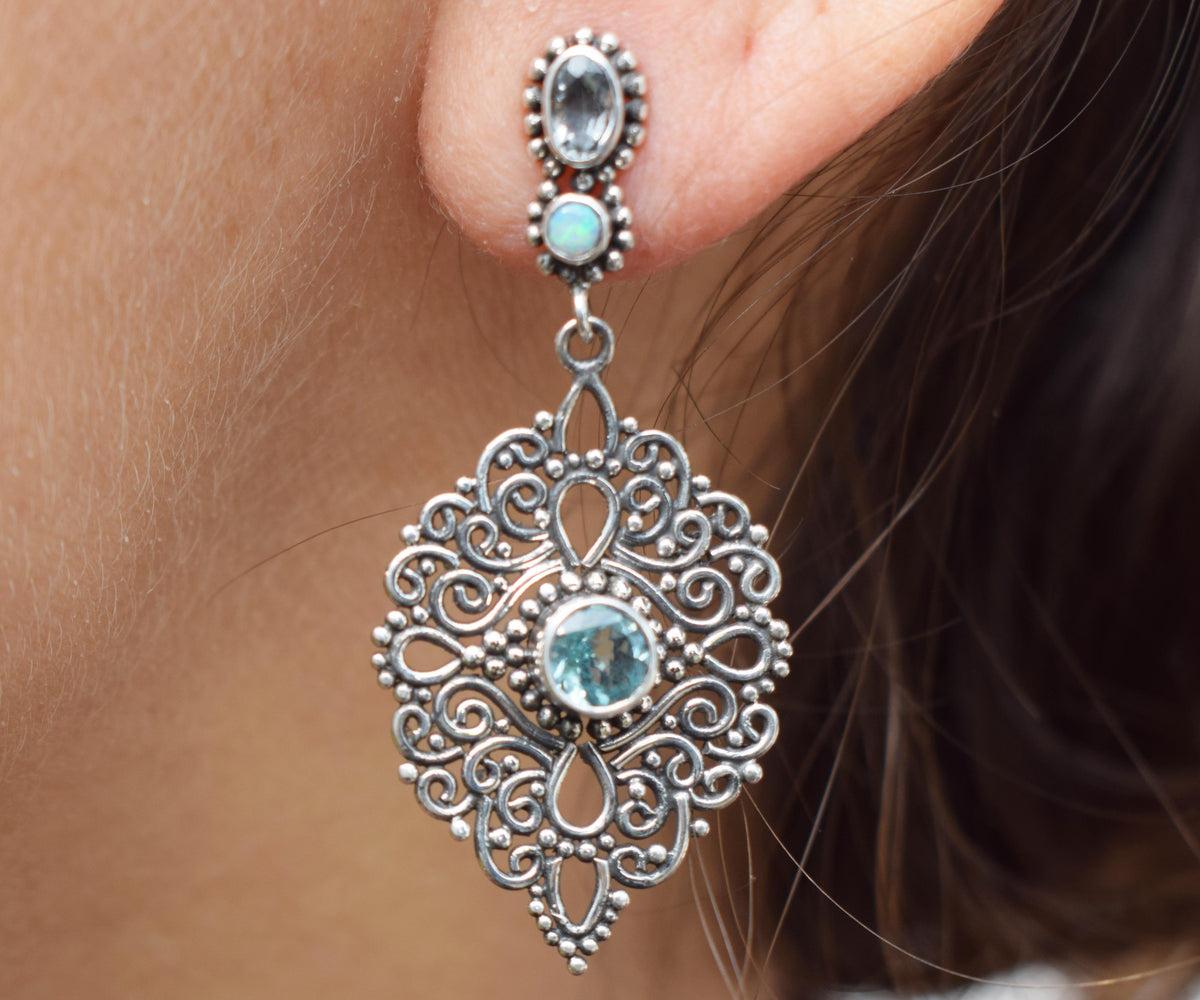 Aros Jazmín Apatita