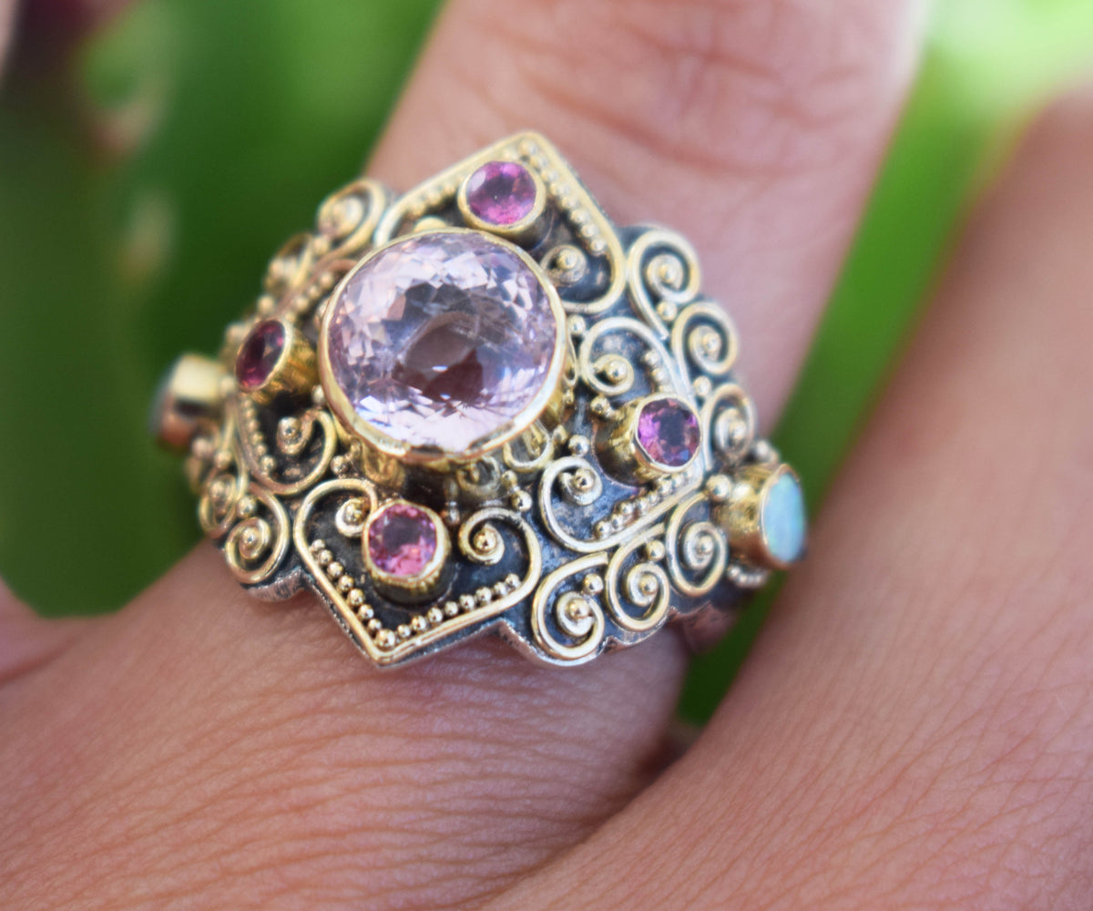 Anillo Habibi Morganita