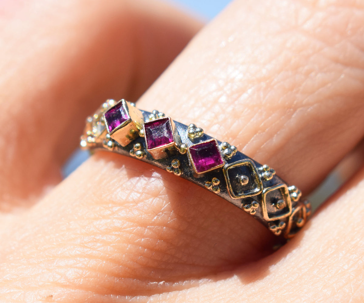 Anillo Princess Rubi