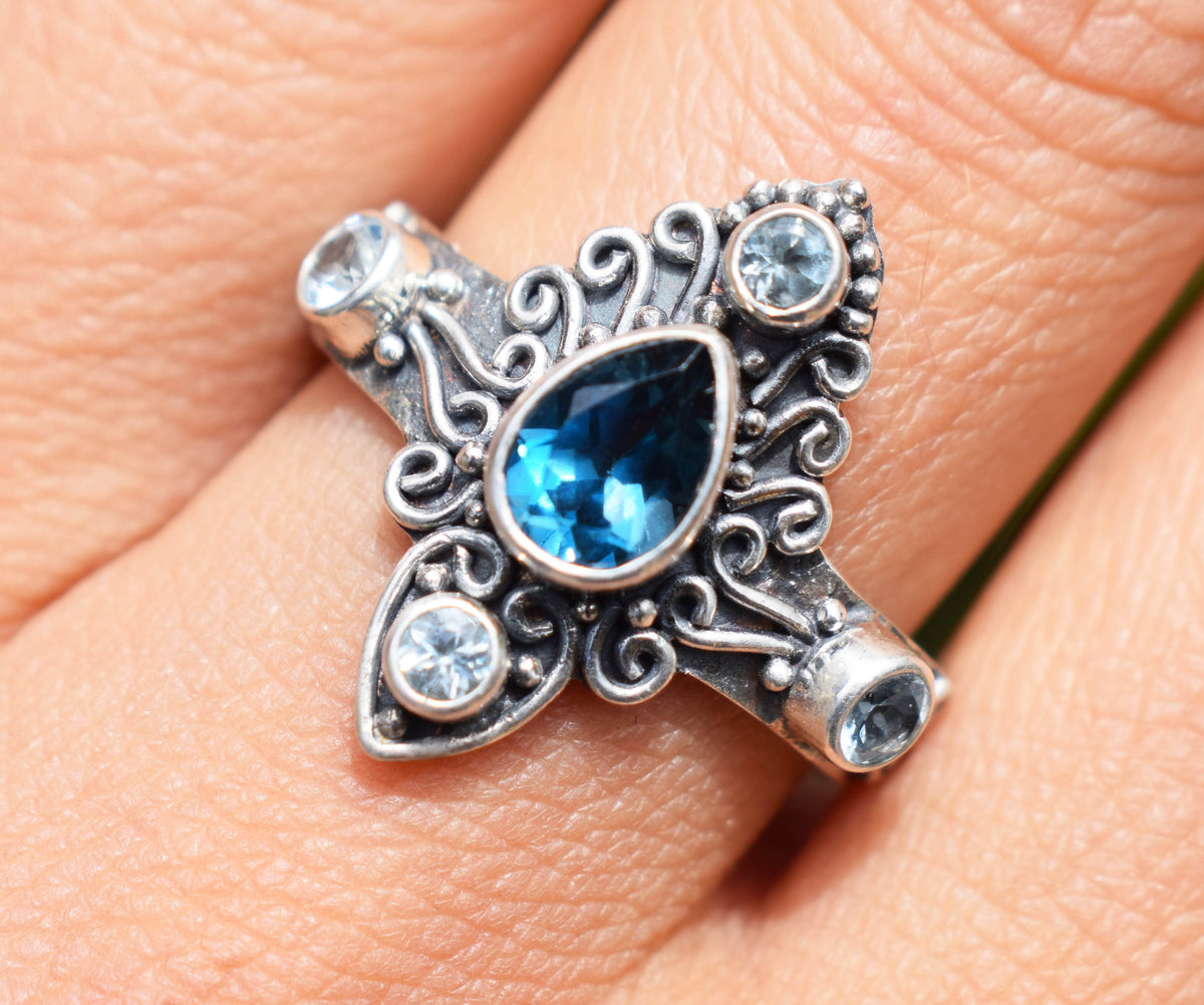 Anillo Kenya Topacio