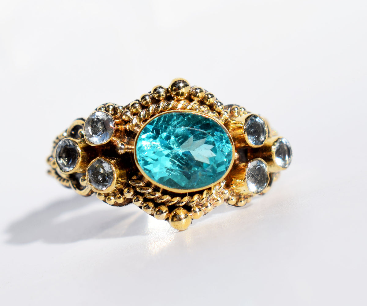 Anillo Azahara Apatita