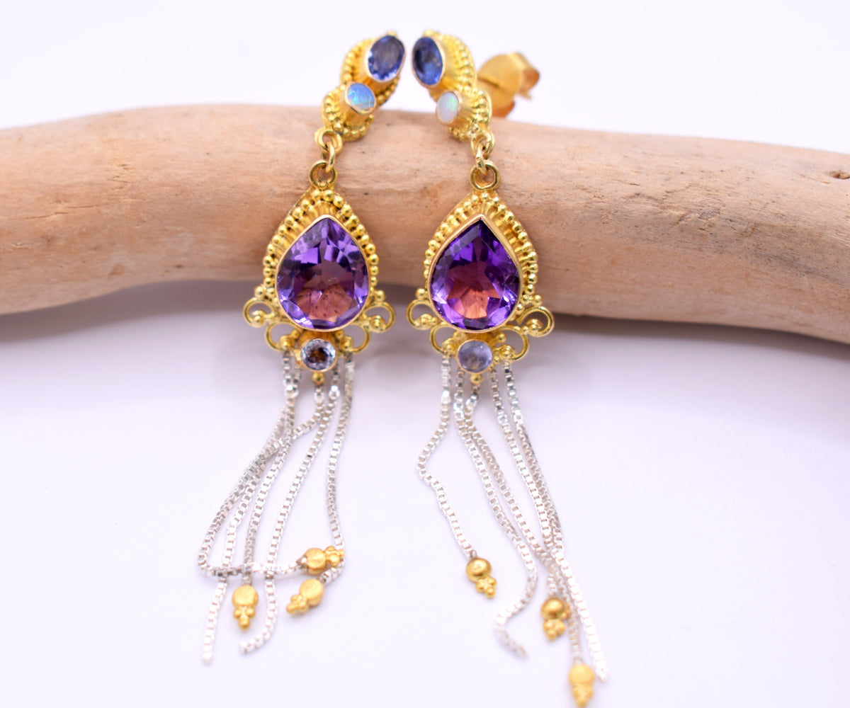 Aros Magic Rain Amatista